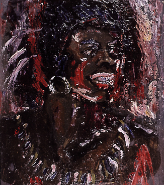 NATIVE WARRIOR by Gladys Maccabe MBE HRUA ROI FRSA (1918-2018) at Whyte's Auctions
