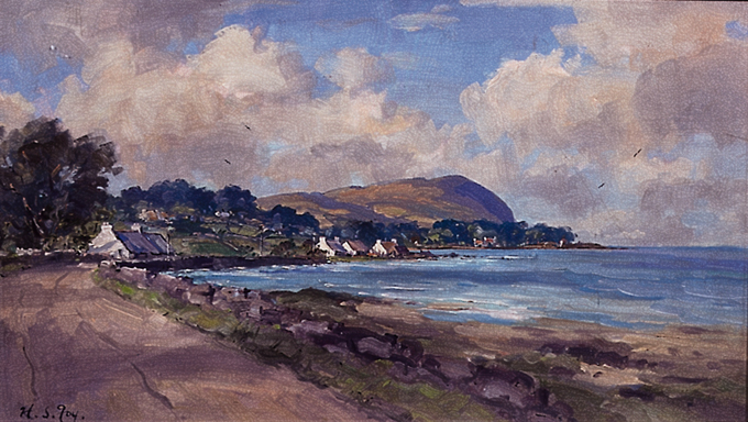 NEAR BALLYGALLY HEAD, COUNTY ANTRIM by Henry Foy sold for �533 at Whyte's Auctions