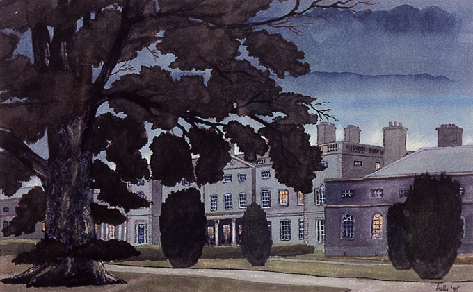 CARTON HOUSE, COUNTY KILDARE by John FitzMaurice Mills PRDS (d.1991) at Whyte's Auctions