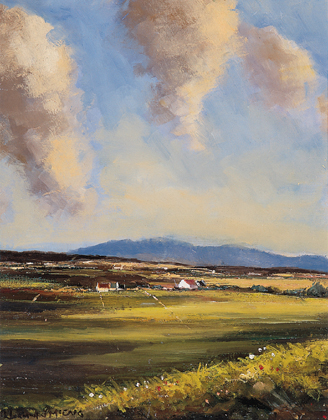 ON BALLYCASTLE HILLS, COUNTY ANTRIM by Norman J. McCaig (1929-2001) at Whyte's Auctions