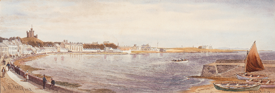 DONAGHADEE, COUNTY DOWN by Joseph William Carey RUA (1859-1937) at Whyte's Auctions