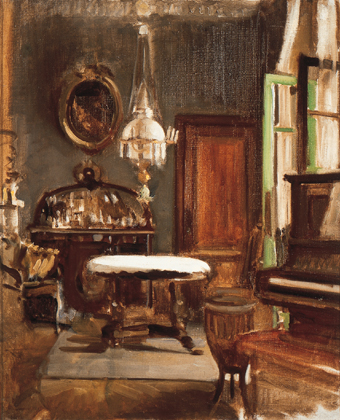 FRENCH INTERIOR by William Crampton Gore RHA (1871-1946) at Whyte's Auctions