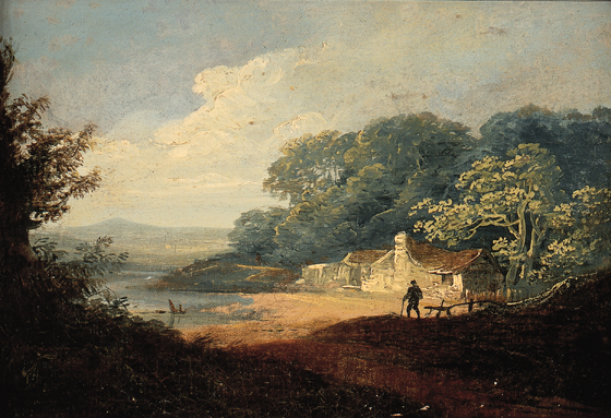 LANDSCAPE by George Francis Mulvany RHA (1809-1869) at Whyte's Auctions