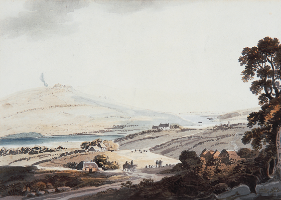 VIEW OF COLERAINE AND THE BANK OF THE BANN by John Henry Campbell (1757-1828) at Whyte's Auctions