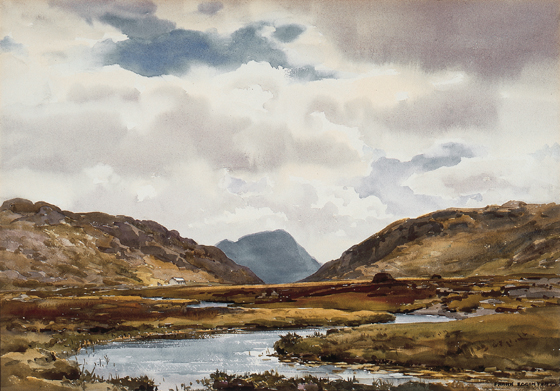 CULFIN RIVER, CONNEMARA by Frank Egginton RCA (1908-1990) at Whyte's Auctions
