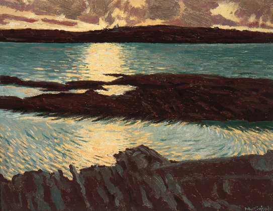 KERRY SUNSET by Maurice MacGonigal sold for �2,158 at Whyte's Auctions
