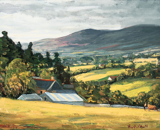 ST PATRICK'S COUNTRY, CO. DOWN by Hugh O'Neill (b.1959) at Whyte's Auctions
