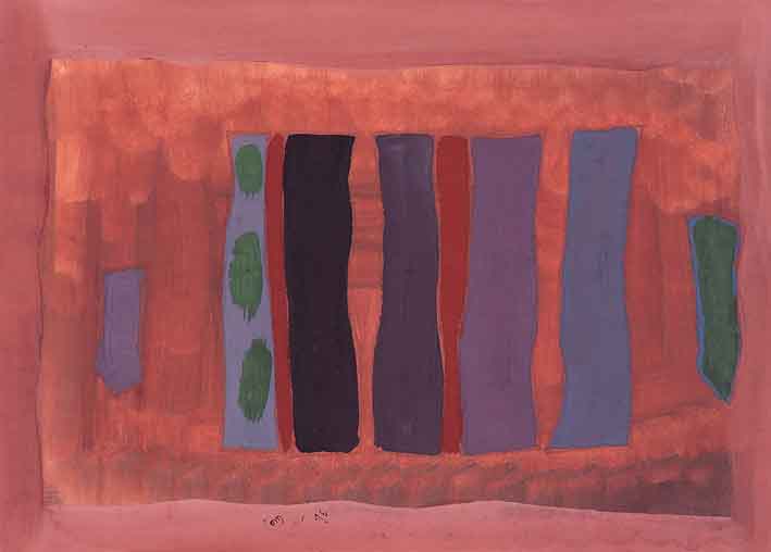 GOUACHE, ST. MARTIN'S, 1975 by Tony O'Malley sold for 3,301 at Whyte's Auctions