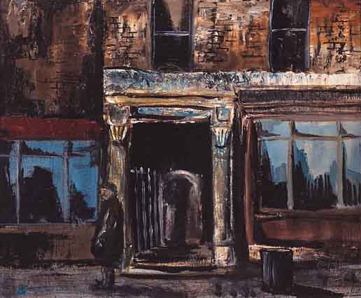 DARBY COURT by Séamus Ó Colmáin (1925-1990) (1925-1990) at Whyte's Auctions