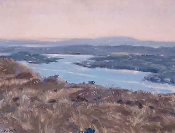 SEPTEMBER MORNING, CONNEMARA by Maurice MacGonigal PRHA HRA HRSA (1900-1979) PRHA HRA HRSA (1900-1979) at Whyte's Auctions