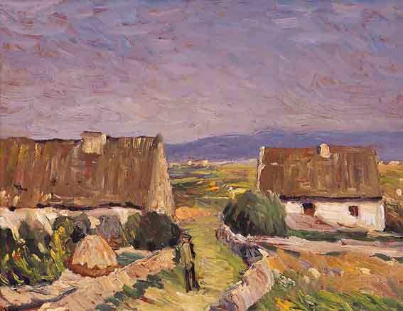 CARRAROE, COUNTY GALWAY by Charles Vincent Lamb RHA RUA (1893-1964) at Whyte's Auctions