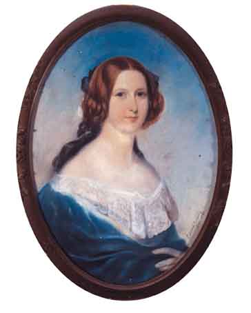MISS SARAH CURRAN by Edward Corbally (fl.1790-1810) (fl.1790-1810) at Whyte's Auctions