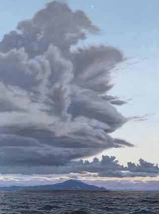CLARE ISLAND, LAST LIGHT by John Kirwan (b.1956) at Whyte's Auctions