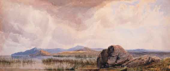COASTAL LANDSCAPE by John Faulkner RHA (1835-1894) at Whyte's Auctions