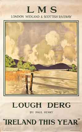 LOUGH DERG (POSTER) by Paul Henry RHA (1876-1958) at Whyte's Auctions