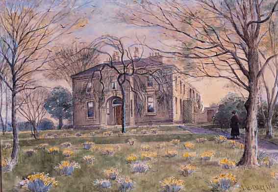 SANDOWN HOUSE, BELFAST by Joseph William Carey RUA (1859-1937) at Whyte's Auctions