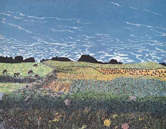 AUTUMN FIELDS (WEST CORK) by Tim Goulding (b.1945) (b.1945) at Whyte's Auctions