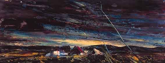 EVENING, WEST OF IRELAND by Kenneth Webb RWA FRSA RUA (b.1927) at Whyte's Auctions