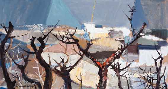 THORN LANDSCAPE by Kenneth Webb sold for 6,348 at Whyte's Auctions