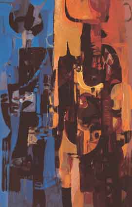 NIGHT AND DAY WARRIORS by George Campbell RHA (1917-1979) at Whyte's Auctions