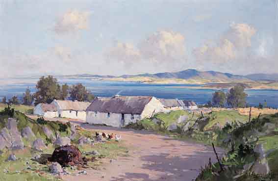 SHEEPHAVEN BAY, COUNTY DONEGAL by Rowland Hill ARUA (1915-1979) at Whyte's Auctions