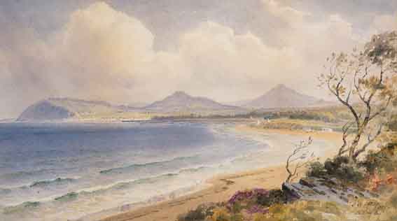 KILLINEY BAY by Joseph William Carey sold for �2,285 at Whyte's Auctions