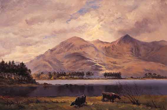 THE LOWER LAKE, KILLARNEY by James Brenan RHA (1837-1907) at Whyte's Auctions