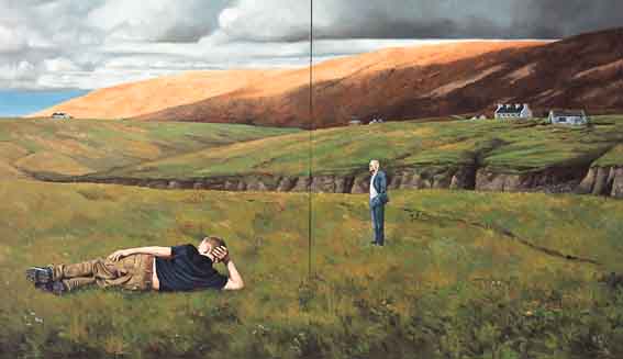 ON THE EDGE by Martin Gale RHA (b.1949) at Whyte's Auctions