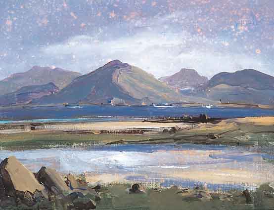DONEGAL LANDSCAPE by George K. Gillespie RUA (1924-1995) at Whyte's Auctions