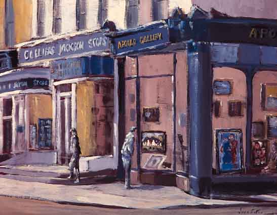 THE APOLLO GALLERY, DAWSON STREET, DUBLIN by Ivan Sutton (b.1944) at Whyte's Auctions