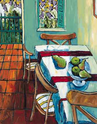 TABLE IN PROVENCE by Patrick Viale (b.1952) at Whyte's Auctions