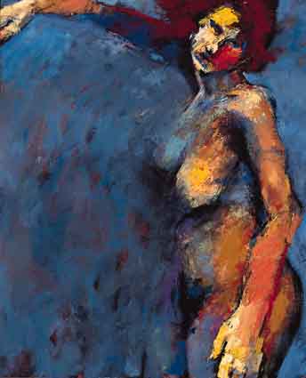 BLUE NUDE, 1991 by Neil Davies sold for 2,031 at Whyte's Auctions