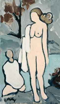 THE BATHERS by Markey Robinson (1918-1999) (1918-1999) at Whyte's Auctions