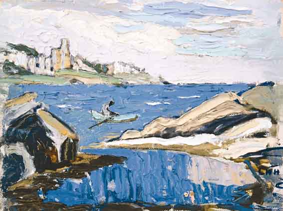 VICO BAY FROM DALKEY ISLAND by Letitia Marion Hamilton RHA (1878-1964) at Whyte's Auctions