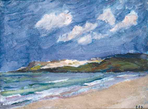 TRAMORE STRAND, DONEGAL by Estella Frances Solomons HRHA (1882-1968) at Whyte's Auctions