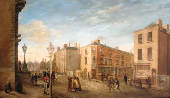 AMIENS STREET, DUBLIN by R. Manning (fl.1850s) at Whyte's Auctions