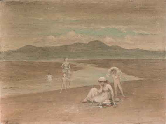 BATHERS AT DUSK at Whyte's Auctions