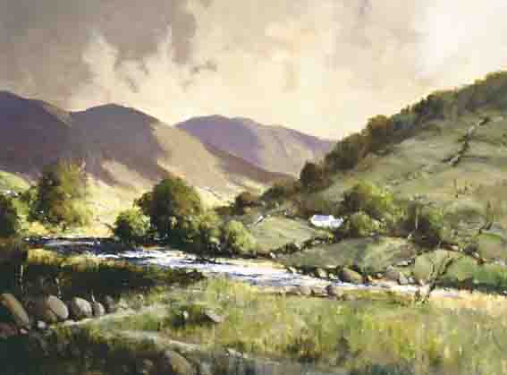 ANTRIM GLENS AND GLENDUN RIVER, COUNTY ANTRIM by George K. Gillespie sold for �7,110 at Whyte's Auctions