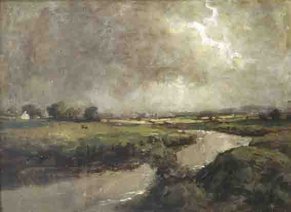 THE GWEEBARRA RIVER, COUNTY DONEGAL by James Humbert Craig RHA RUA (1877-1944) at Whyte's Auctions