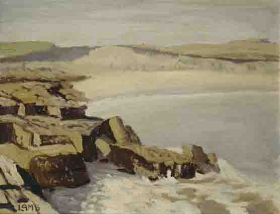 ON THE ARAN ISLANDS by Charles Vincent Lamb RHA RUA (1893-1964) at Whyte's Auctions
