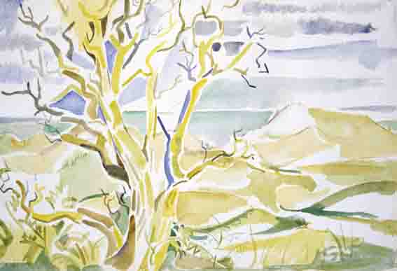 LANDSCAPE WITH TREE by Father Jack P. Hanlon (1913-1968) at Whyte's Auctions