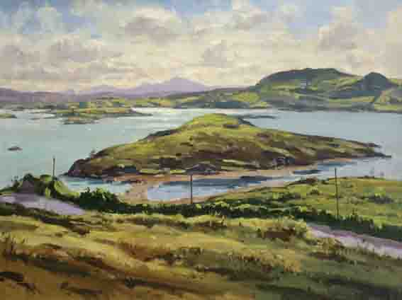 MUCKINISH ISLAND by Robert Taylor Carson HRUA (1919-2008) at Whyte's Auctions