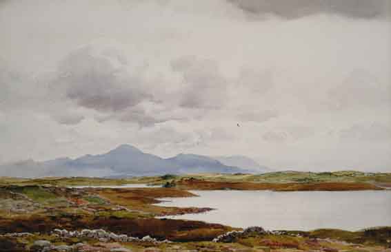 FURNACE LOUGH, COUNTY MAYO by Frank Egginton sold for 1,650 at Whyte's Auctions