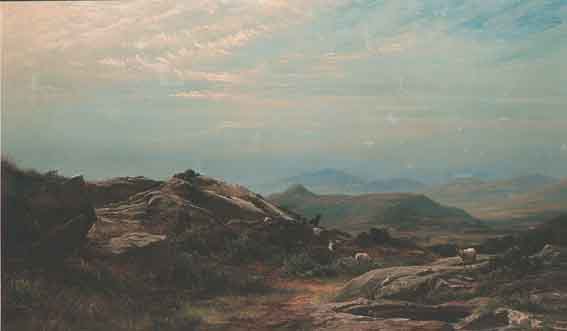 MOUNTAIN LANDSCAPE by John Faulkner RHA (1835-1894) at Whyte's Auctions