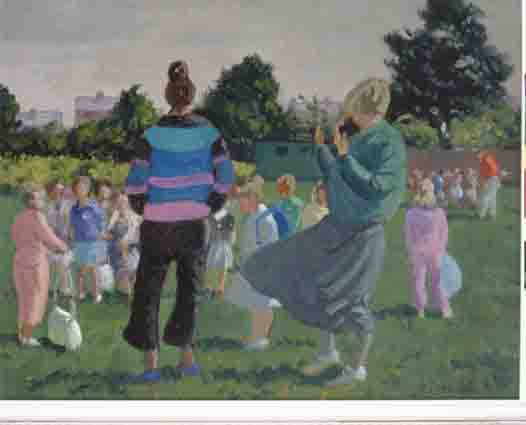 10:30AM MORNING BREAK, JUNIOR SCHOOL, SKERRIES by Patrick Leonard sold for 2,920 at Whyte's Auctions