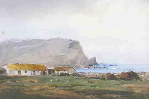 DUNAFF HEAD, COUNTY DONEGAL by Frank Egginton RCA (1908-1990) at Whyte's Auctions