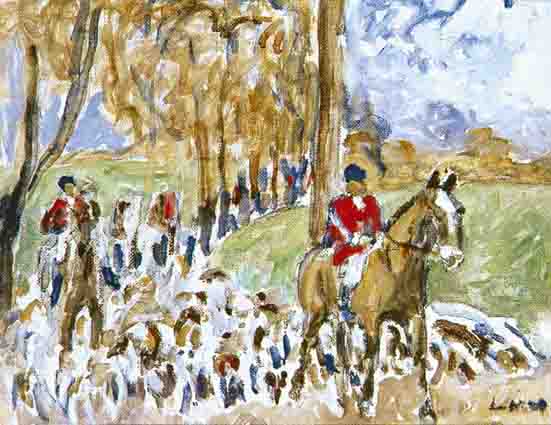 COUNTY LIMERICK HUNT by Letitia Marion Hamilton RHA (1878-1964) at Whyte's Auctions