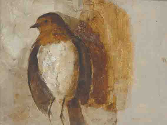 DEAD ROBIN by Cherith McKinstry HRHA (1928-2004) at Whyte's Auctions