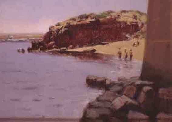 BATHERS by James English RHA (b.1946) at Whyte's Auctions