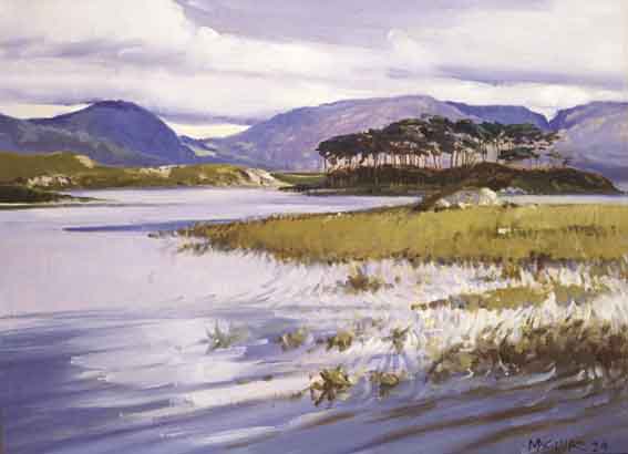 DERRYCLARE, CONNEMARA by Cecil Maguire RHA RUA (1930-2020) at Whyte's Auctions